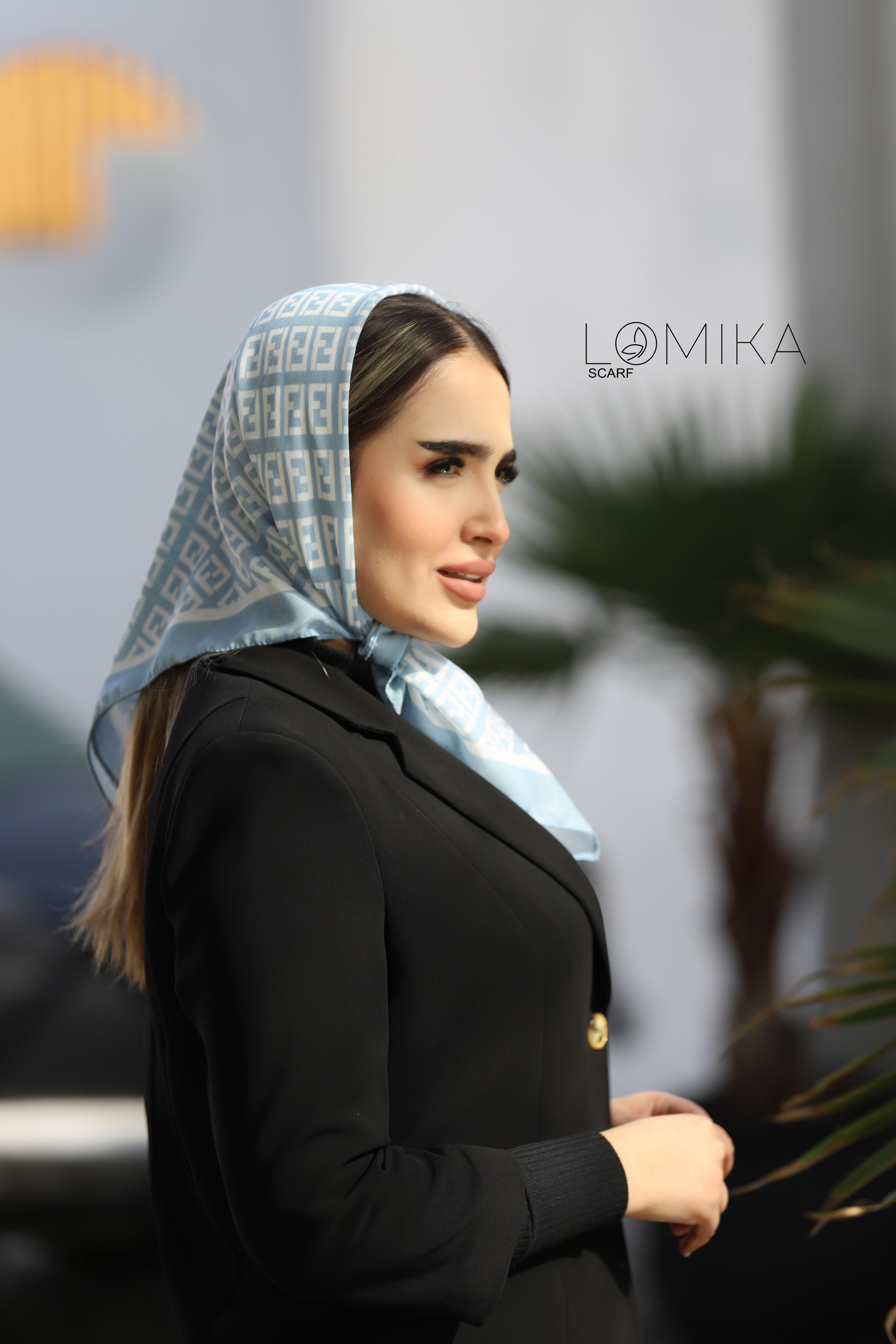 مینی اسکارف چاپی بهار و تابستان