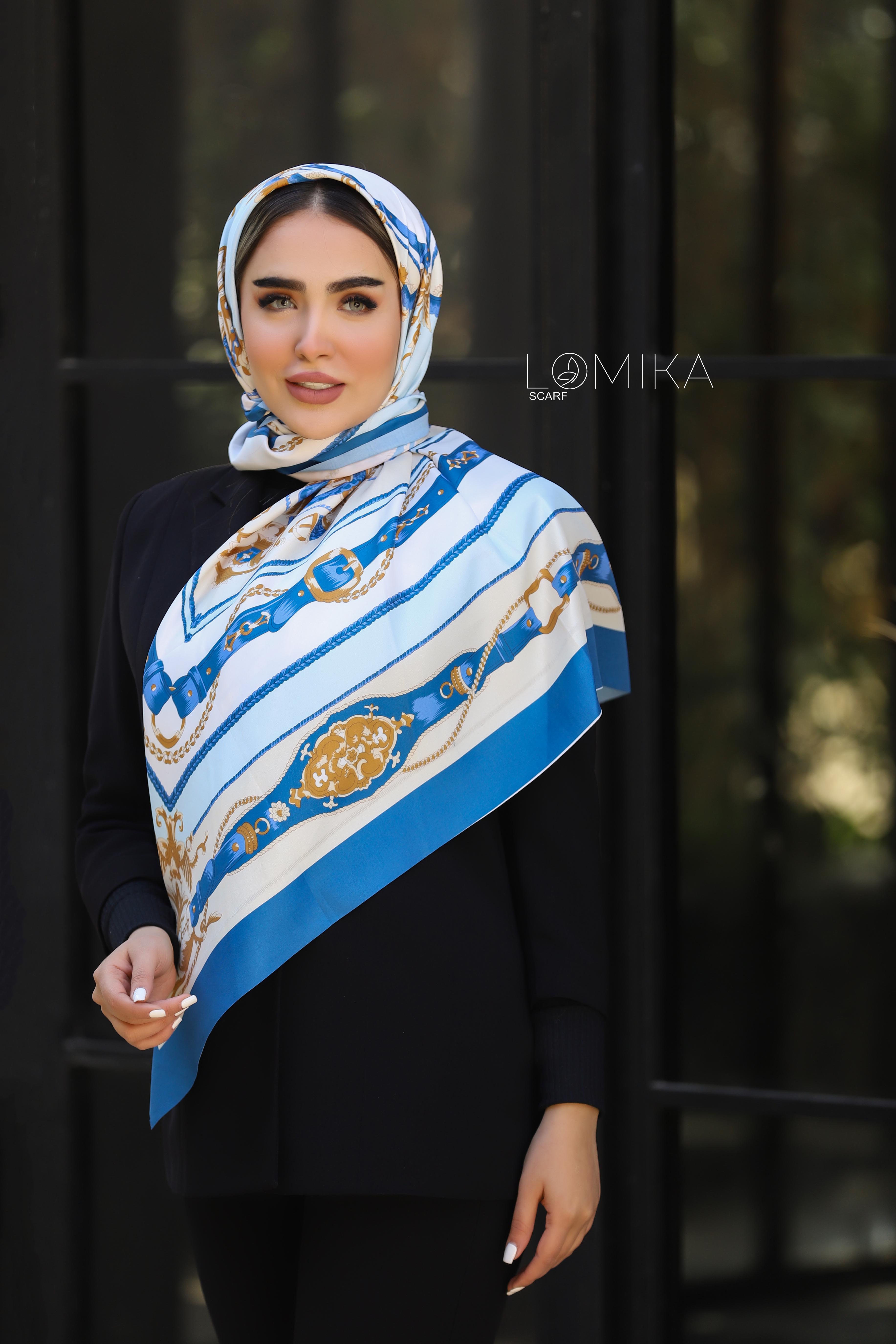 روسری چاپی پاییز و زمستان