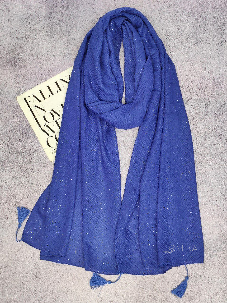 شال پلیسه داغی اکلیلی بسته11رنگی کد sp1 (عمده)