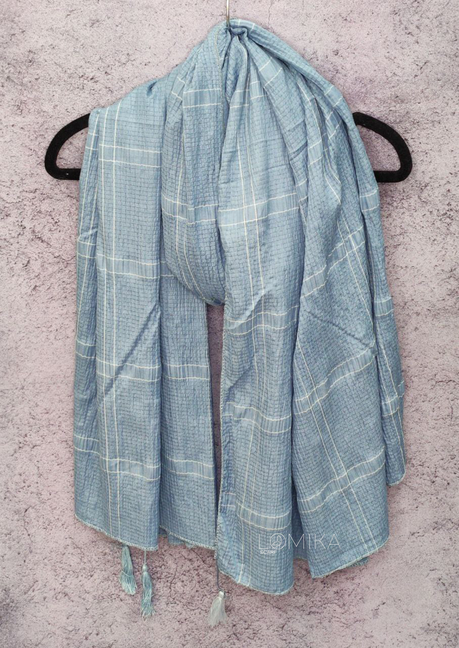 شال پفکی بسته17رنگی کد sp2 (عمده)