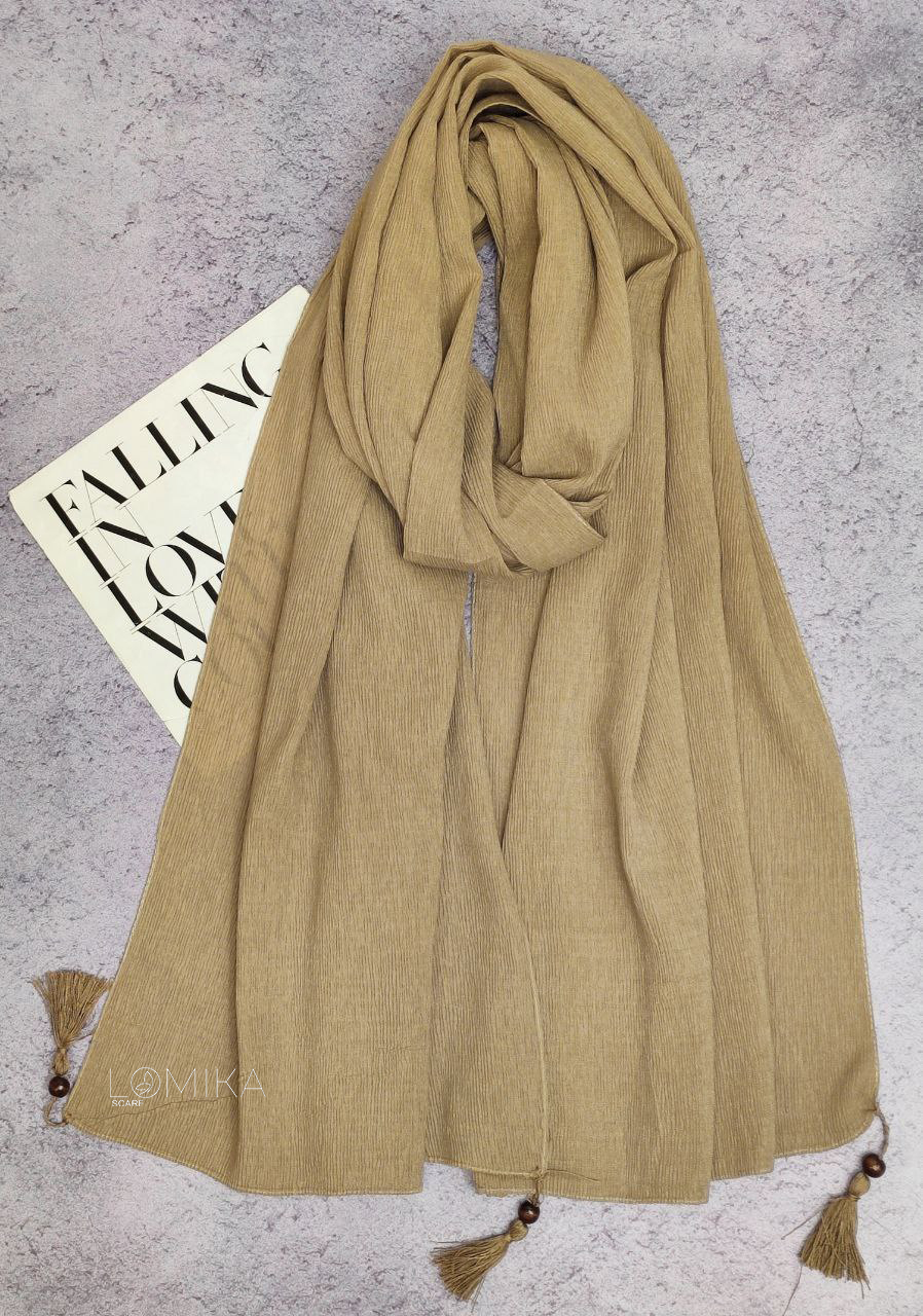 شال پلیسه بسته15رنگی کد sp6 (عمده)