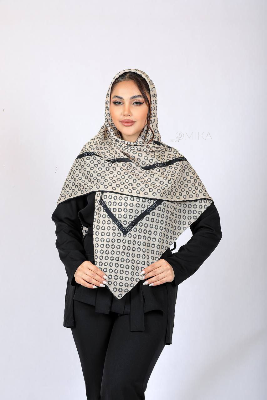 روسری حریر بسته6رنگی کد r6 (عمده)