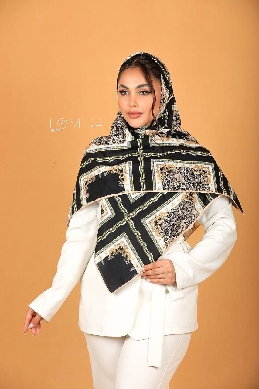 روسری حریر بسته4رنگی کد r11 (عمده)