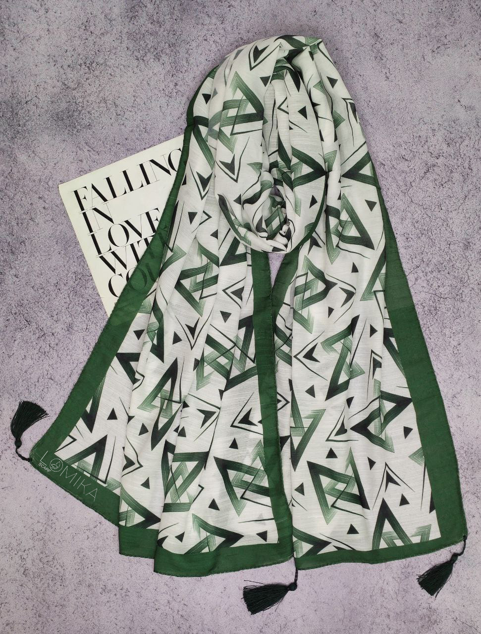 شال طرحدار بسته10رنگی کد sh12 (عمده)