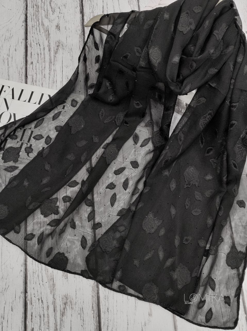 شال یاخما نگینی بسته7طرحی کد sm12 (عمده)