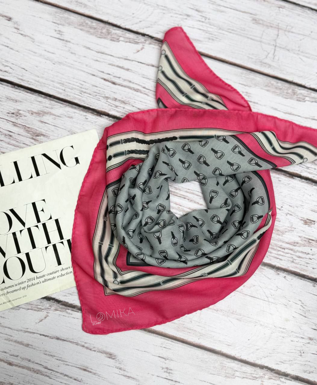 مینی اسکارف بسته10رنگی کد mt15 (عمده)