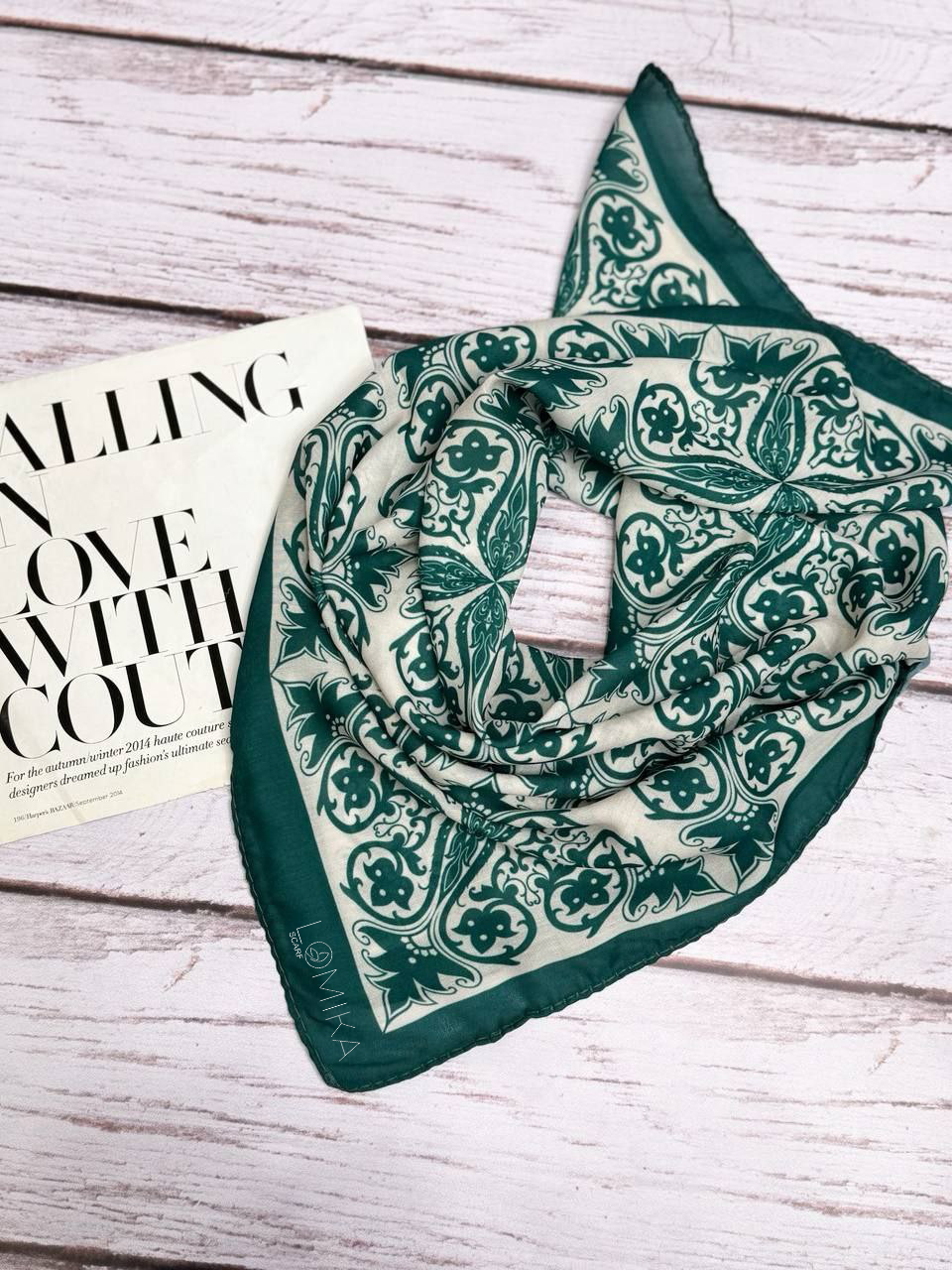 مینی اسکارف بسته10رنگی کد mt16 (عمده)