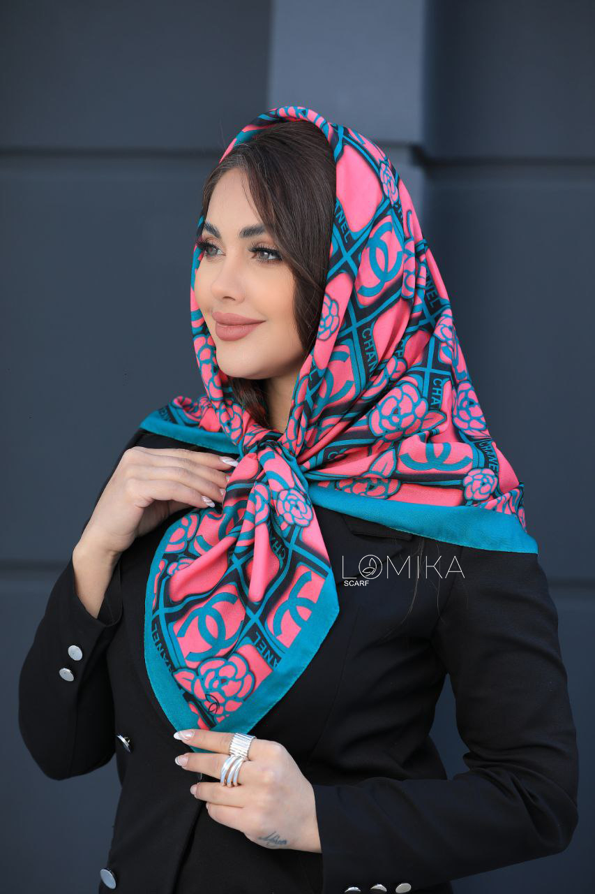 روسری طرحدار سری انتخابی کد r27 (عمده)