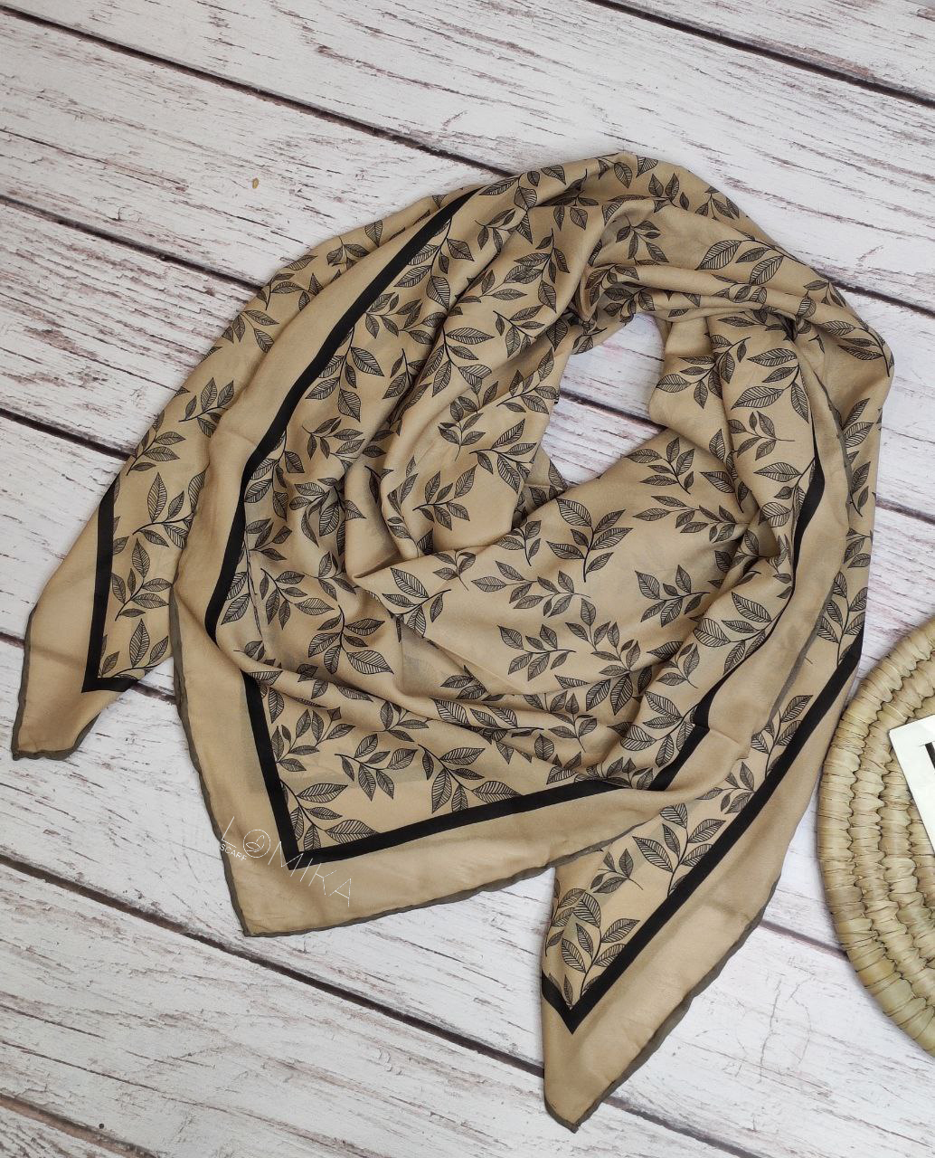 روسری طرحدار بسته6رنگی کد r31 (عمده)