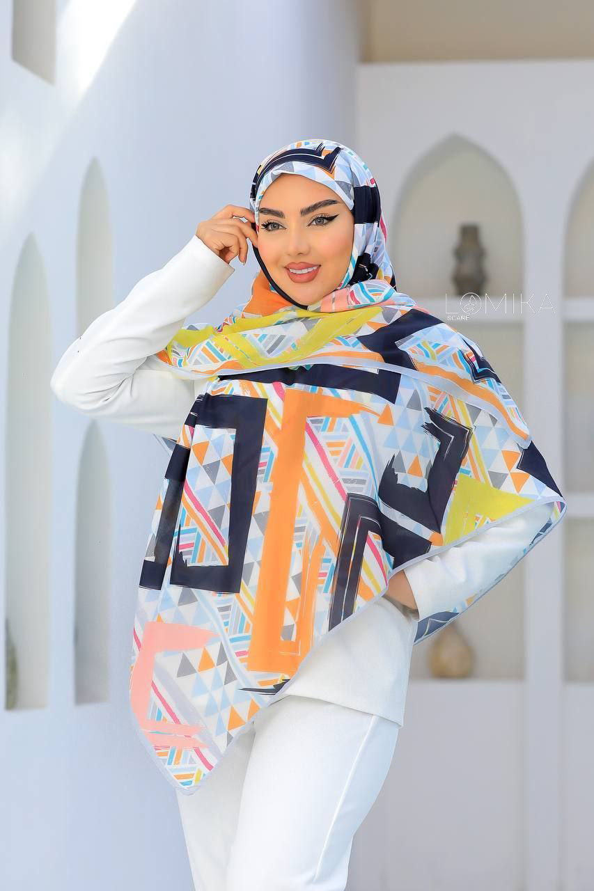 روسری طرحبندی سری انتخابی کدr40 (عمده)