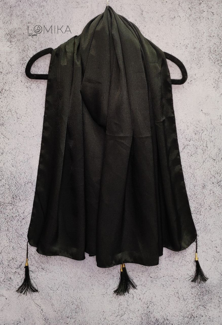 شال کریستال مشکی سری انتخابی کد sa5 (عمده)