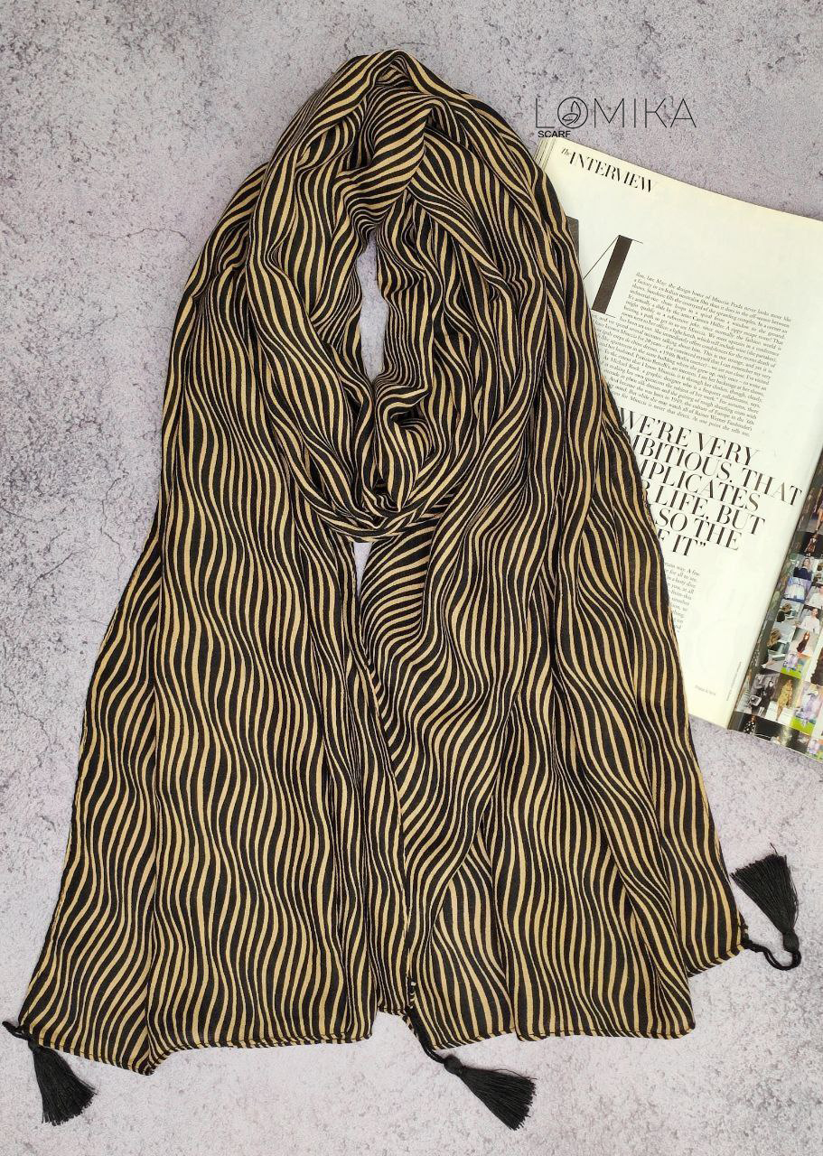 شال چاپ خیس بسته10رنگی کد sh19 (عمده)