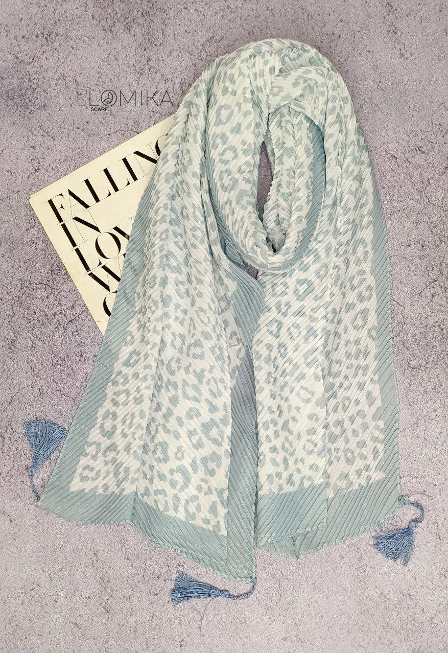 شال پلیسه طرحدار بسته10طرحی کدsp17 (عمده)