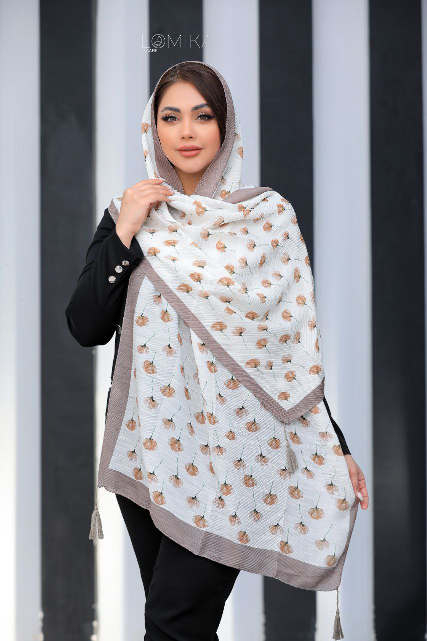 شال پلیسه طرحدار بسته12طرحی کد sp18 (عمده)