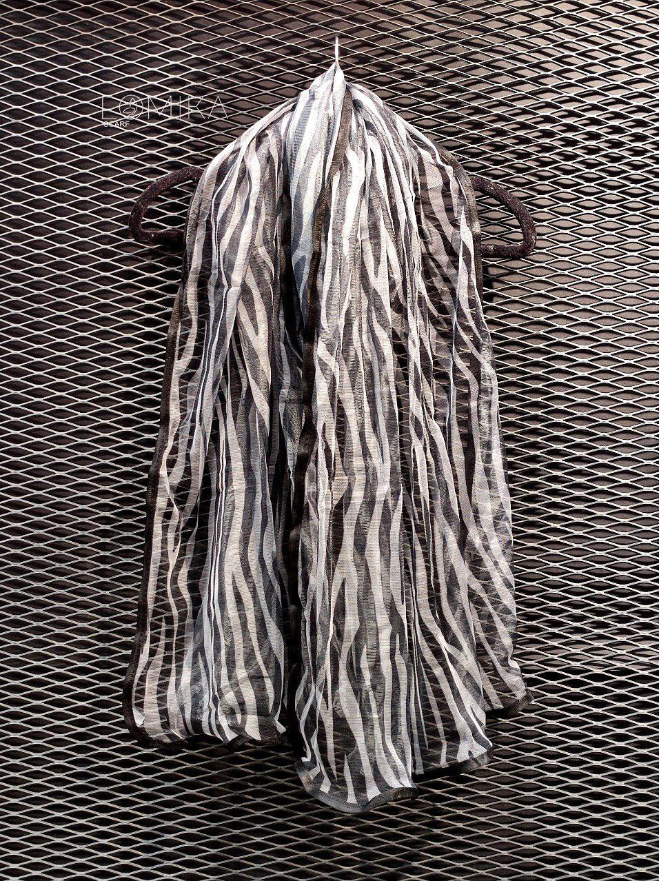 شال توری زبرا سری انتخابی کد sh21 (عمده)