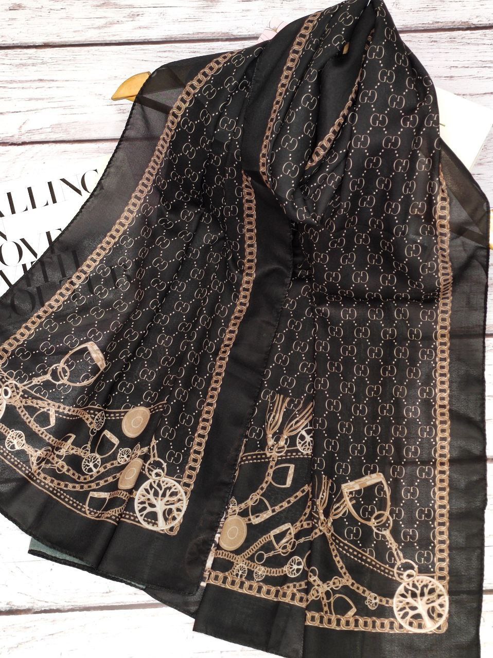 شال حریر طرحدار بسته5طرحی کد sh32 (عمده)