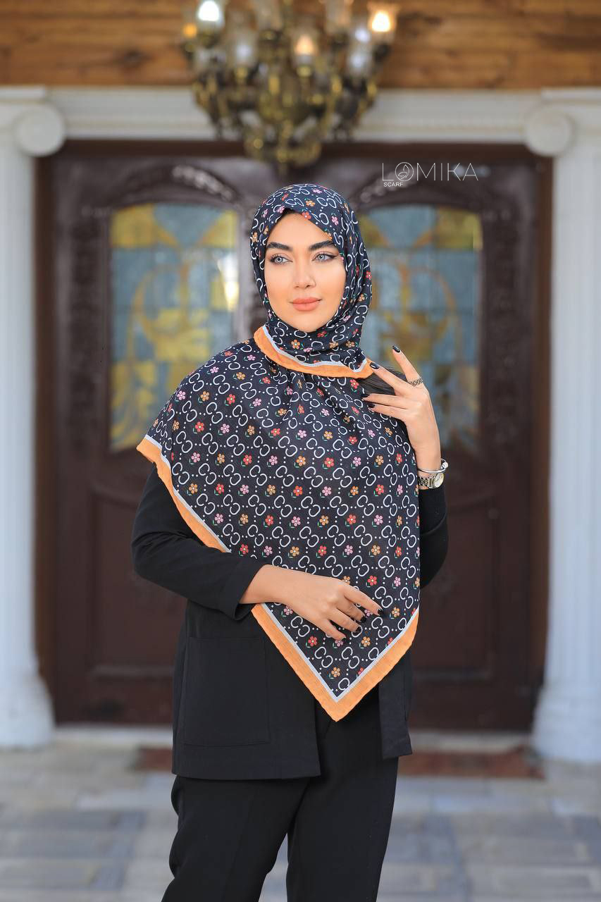 روسری نخی طرحدار سری انتخابی کد r42 (عمده)