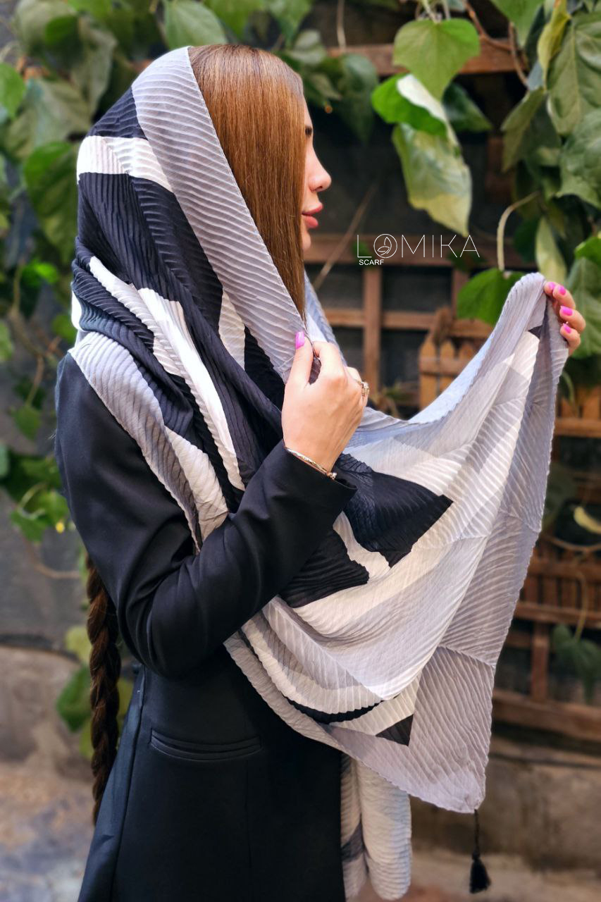 شال پلیسه طرحبندی بسته10طرحی کد sp29 (عمده)