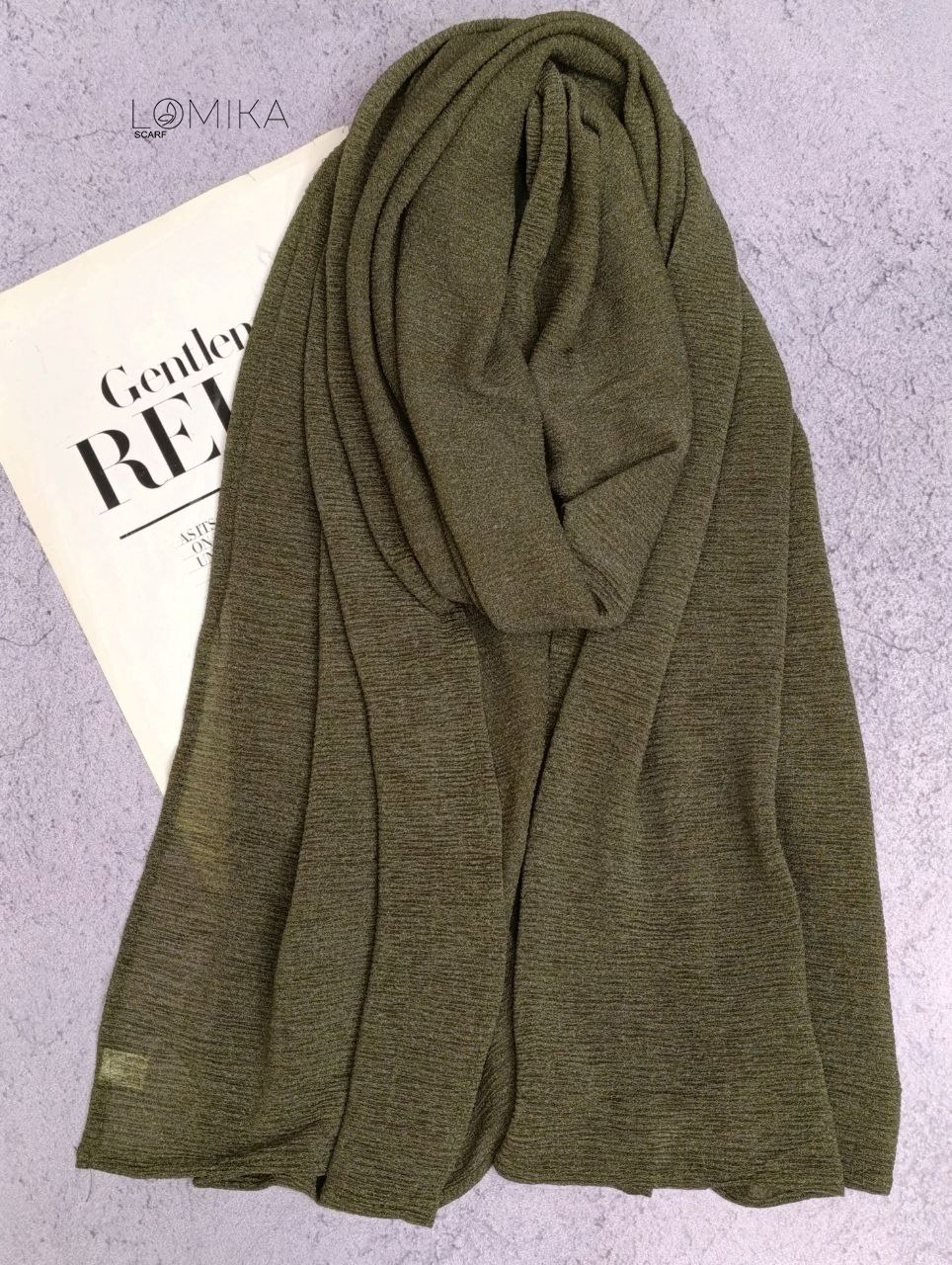 شال شنی وارداتی بسته12رنگی کد sp35 (عمده)