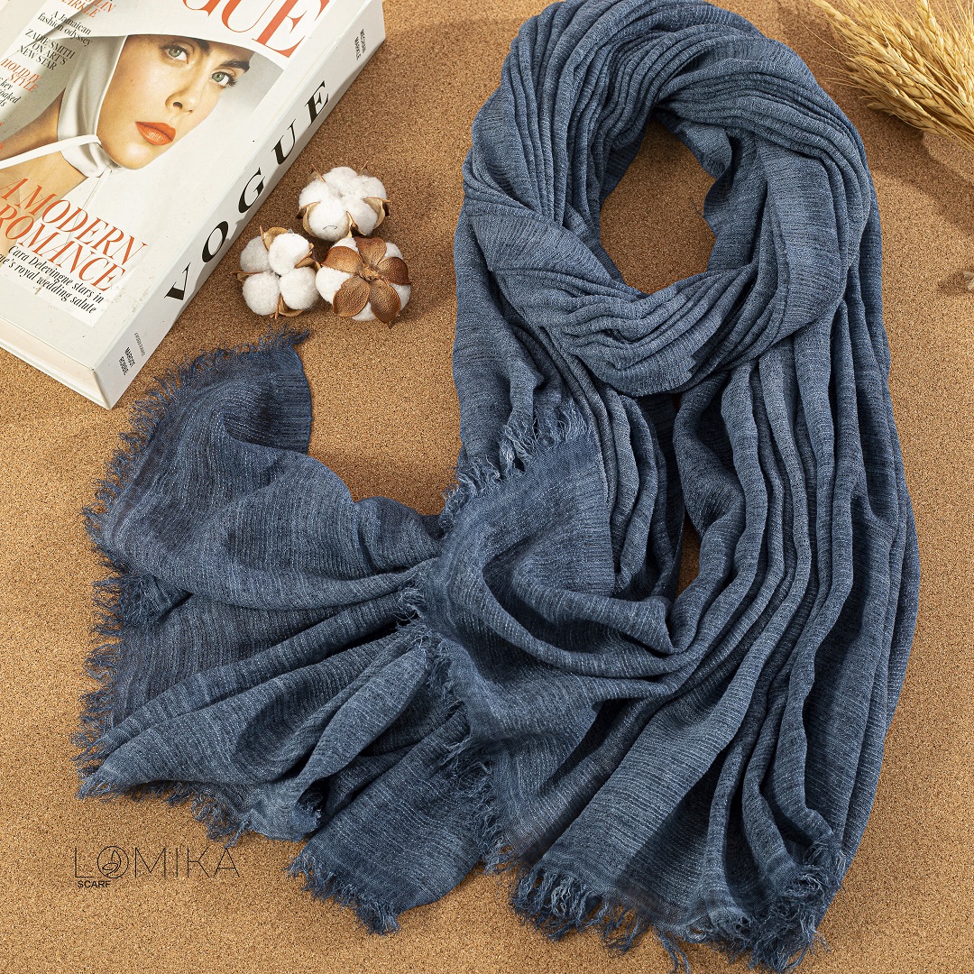 شال ملانژ وارداتی بسته12رنگی کد sz3 (عمده)