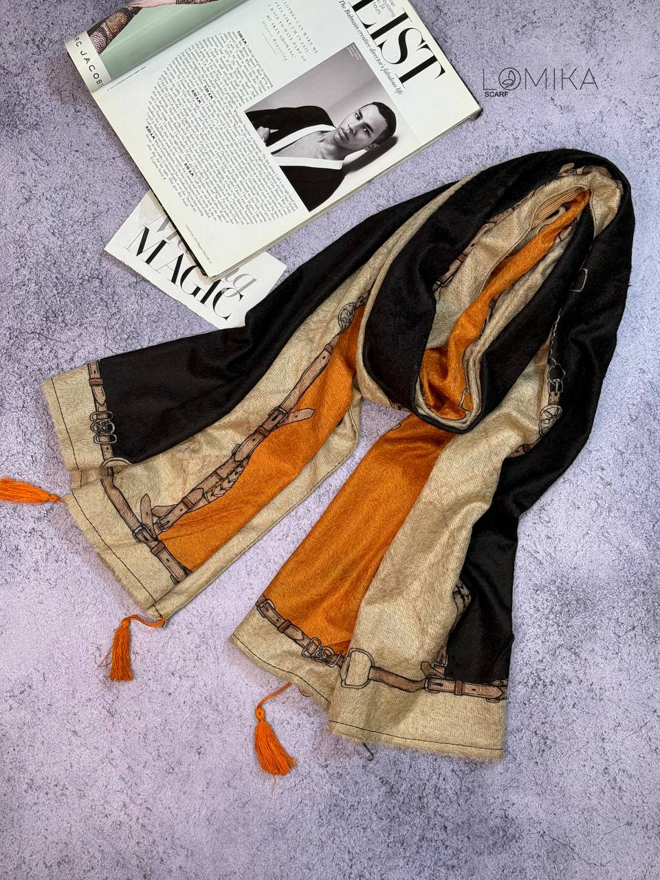 شال مخمل طرحدار سری انتخابی کد sc4 (عمده)