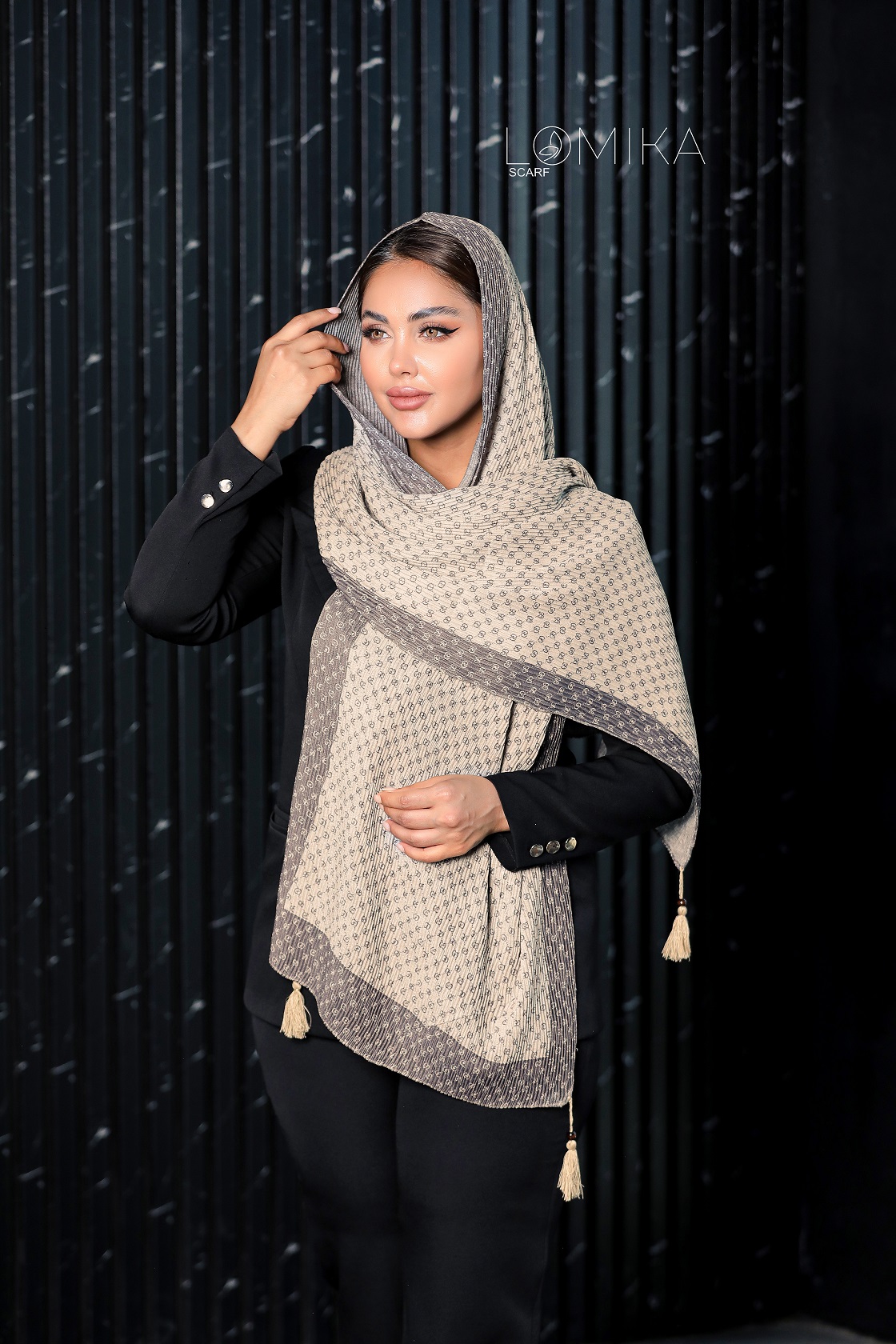 شال پلیسه طرحدار پاییزه بسته8طرحی کد ps2 (عمده)