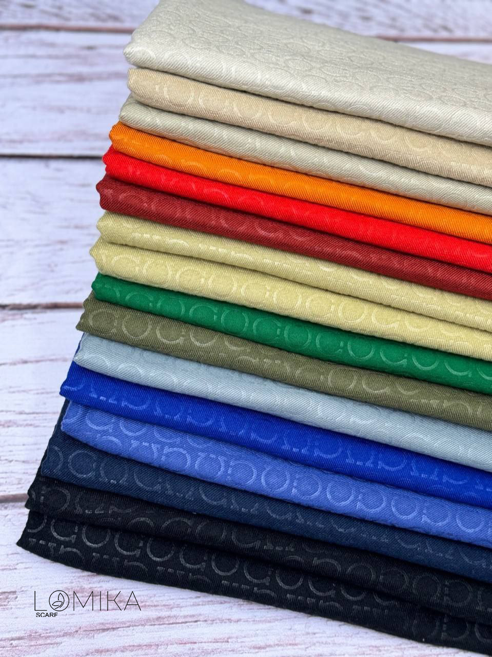 شال موهر داغی بسته16رنگی کد sz7 (عمده)