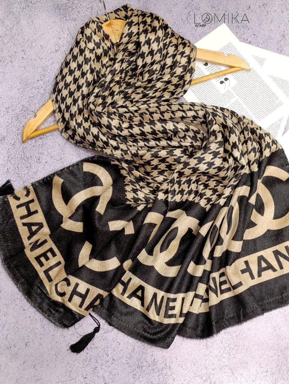 شال مخمل طرحدار سری انتخابی کد sc29 (عمده)