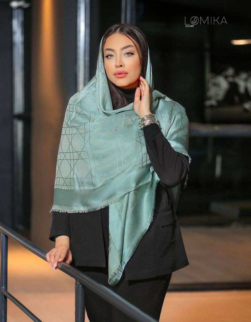 روسری ژاکارد بسته11رنگی کد rm7 (عمده)