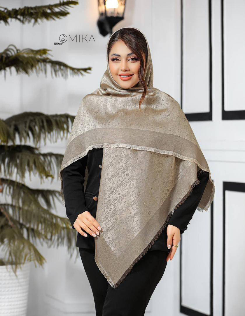 روسری ژاکارد بسته10رنگی کد rm8 (عمده)