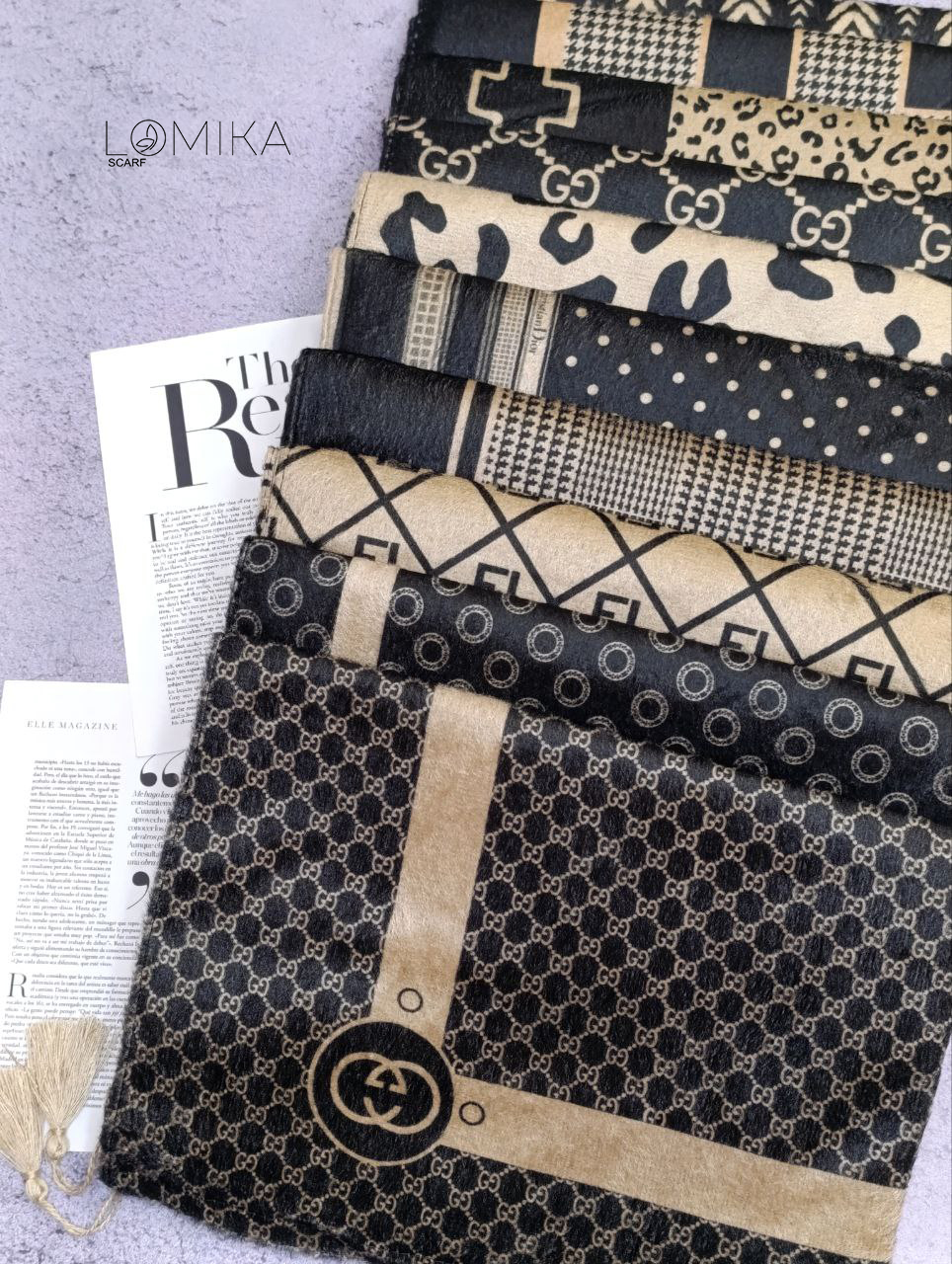 شال مخمل طرحبندی بسته10طرحی کدsc50 (عمده)