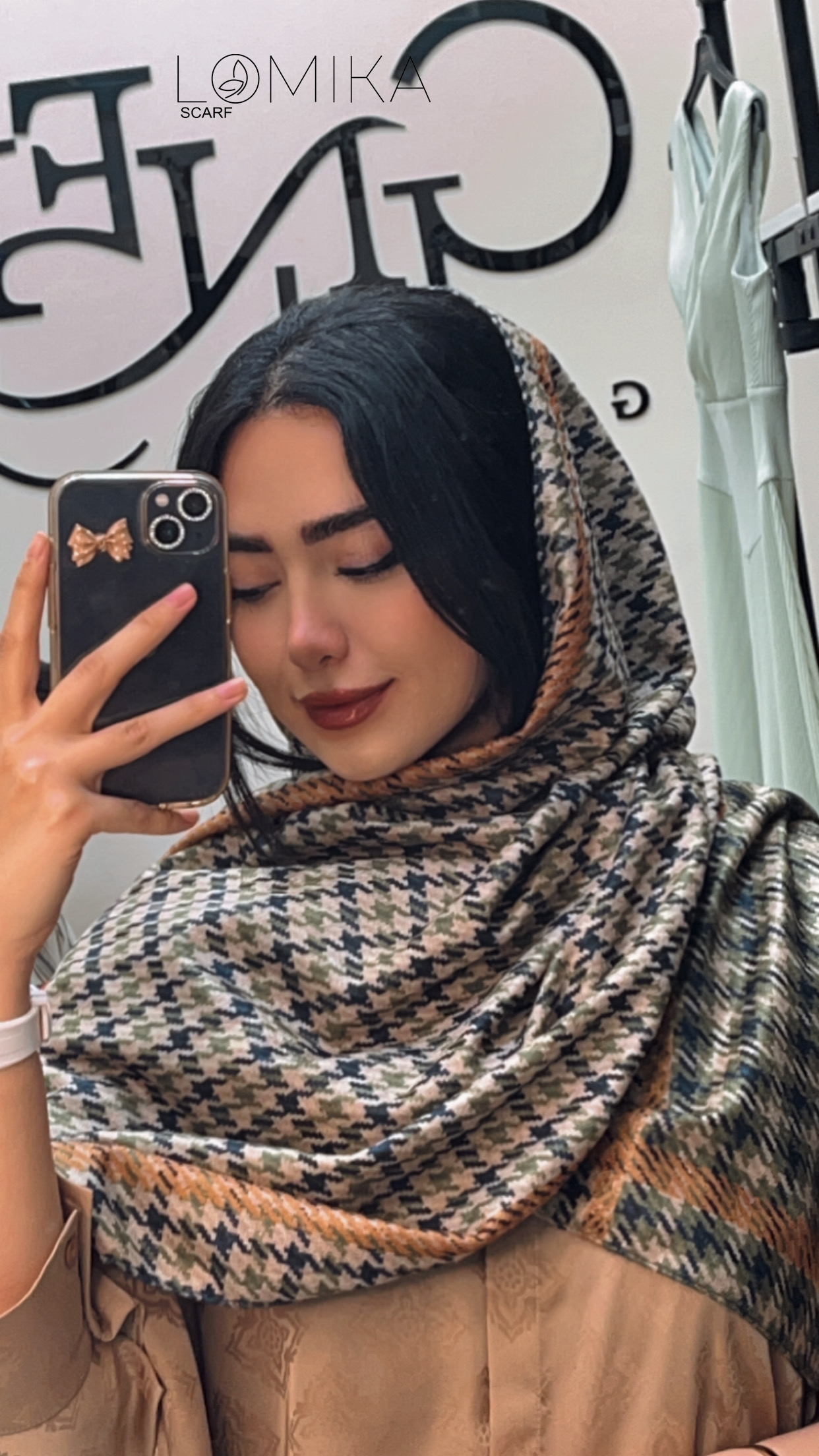 شال مخمل رنگبندی بسته3رنگی کد sc52 (عمده)