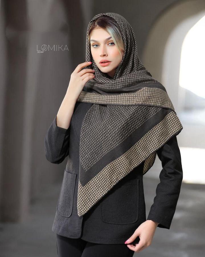 روسری چاپ خیس بسته8رنگی کد rp15 (عمده)