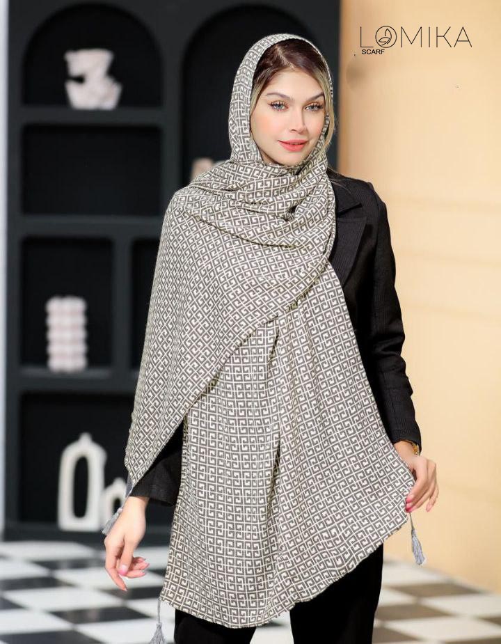 شال کریشه طرحدار بسته6رنگی کد sc58 (عمده)