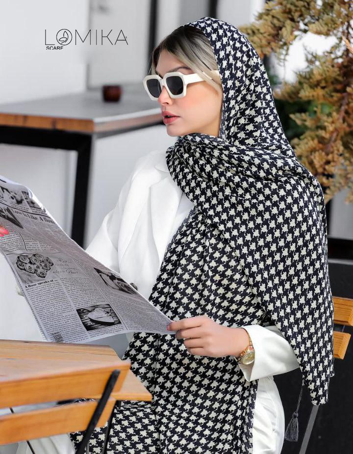 شال کریشه طرحدار بسته6رنگی کد sc59 (عمده)