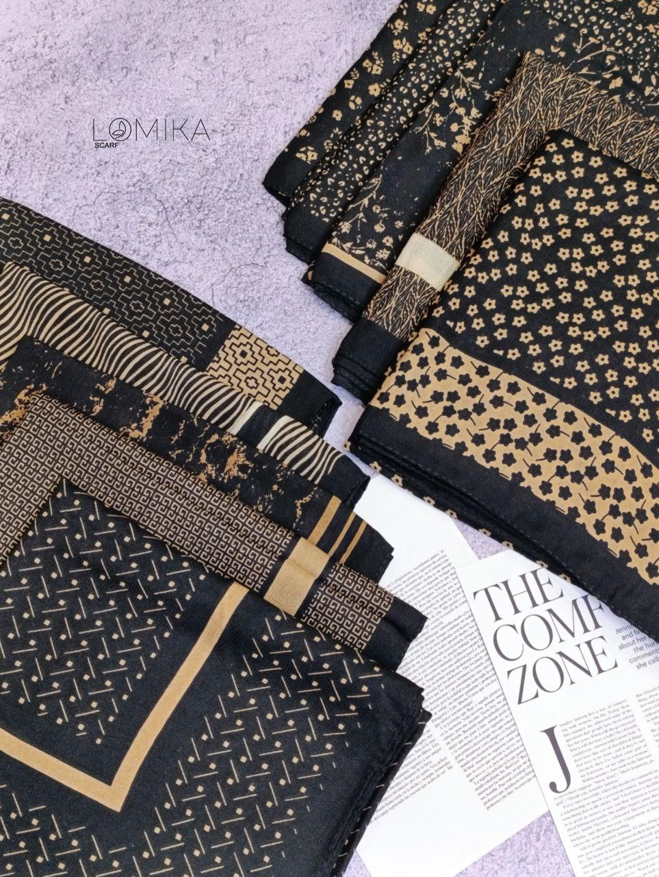 روسری حریر چاپ خیس بسته10طرحی کد rp21 (عمده)