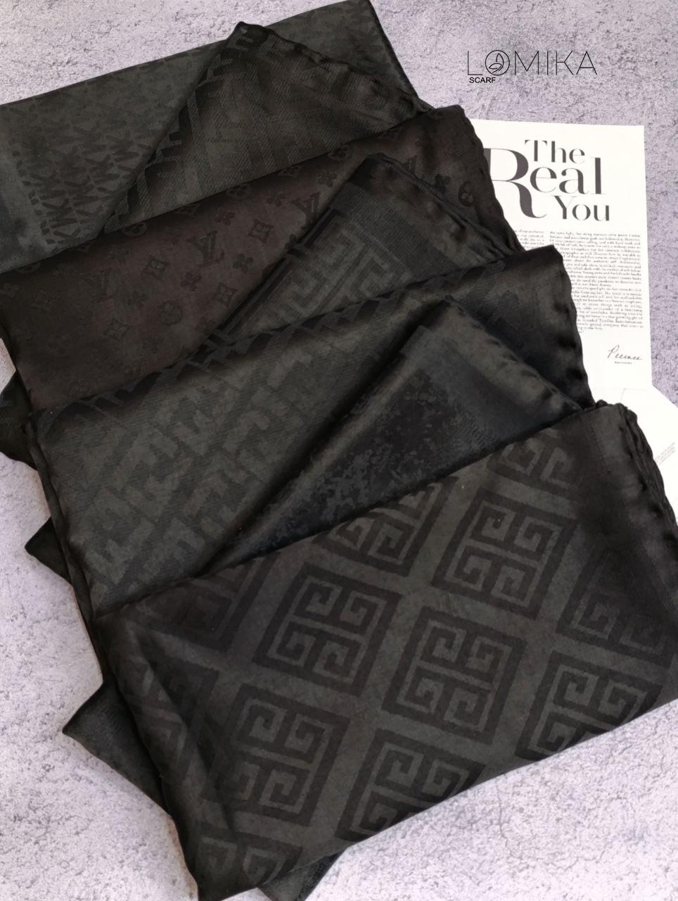 روسری ژاکارد بسته7طرحی کد rm9 (عمده)