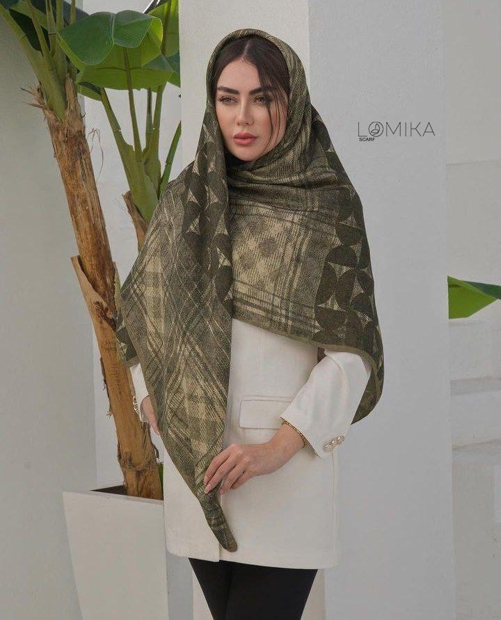 روسری پاییزه دورو بسته4رنگی کد rp26 (عمده)