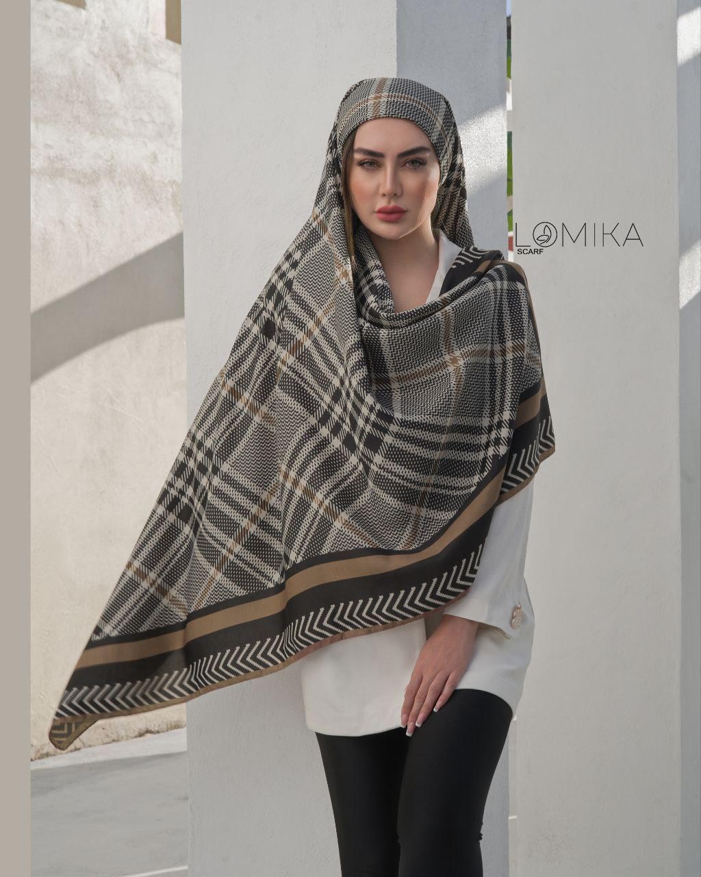 روسری پاییزه دورو بسته4رنگی کد rp27 (عمده)