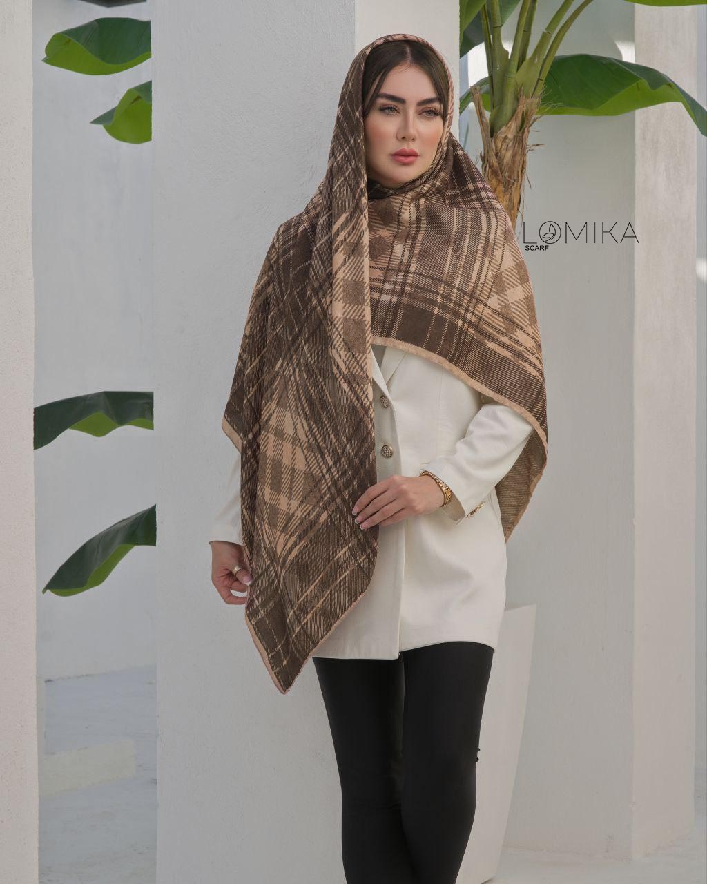 روسری پاییزه دورو بسته4رنگی کد rp29 (عمده)