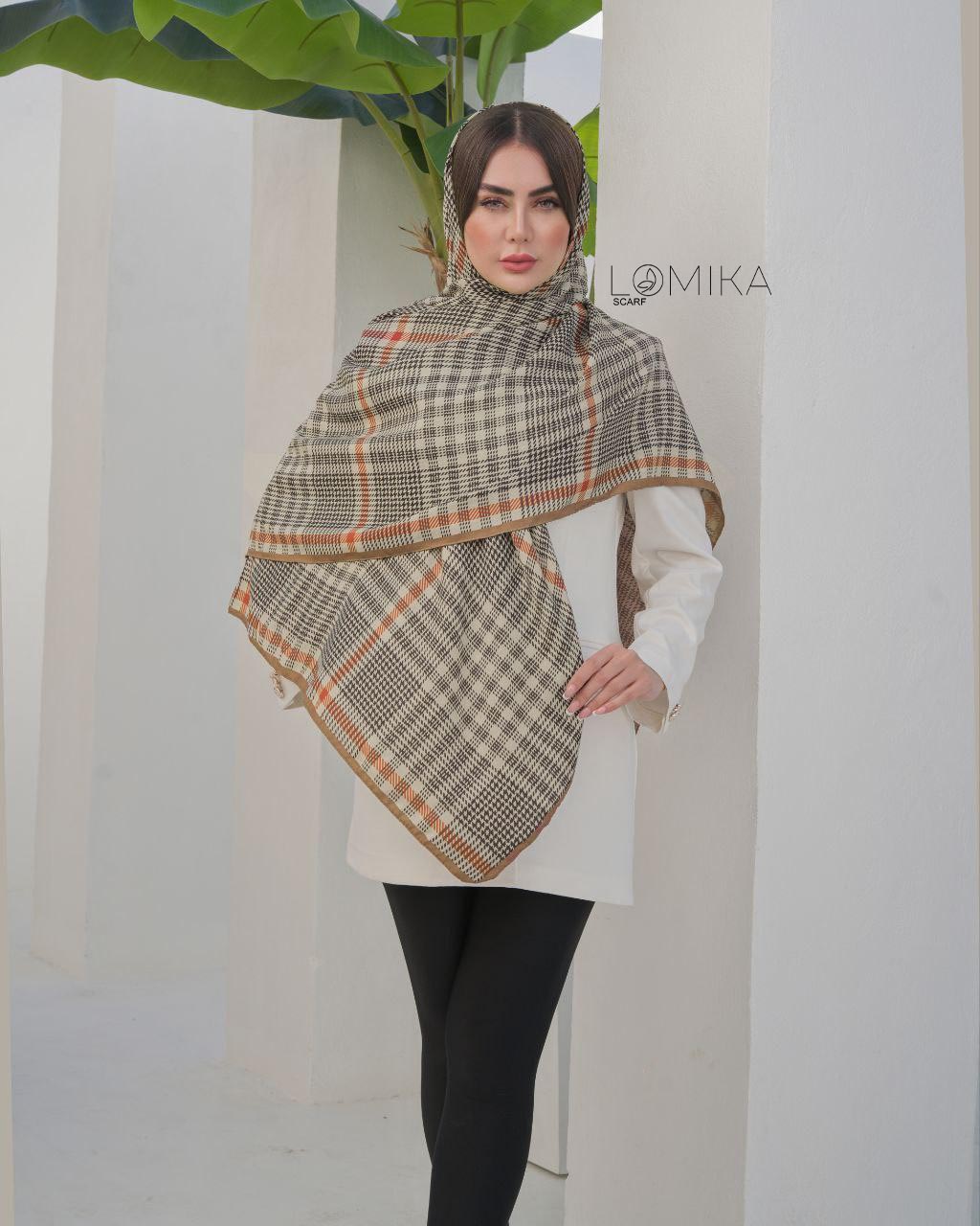 روسری پاییزه دورو بسته4رنگی کد rp32 (عمده)