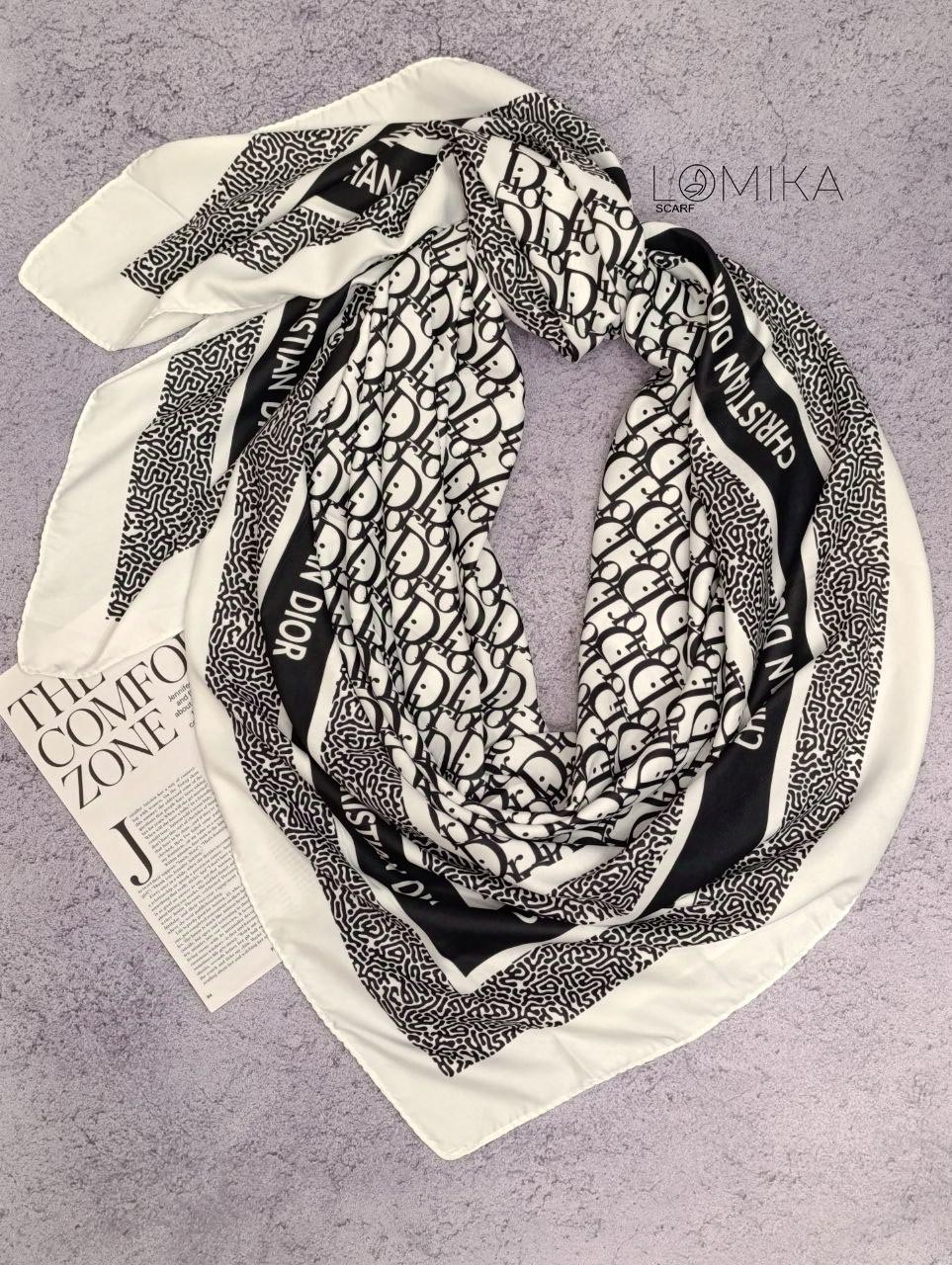 روسری ابریشم توییل سری انتخابی کد rp47 (عمده)