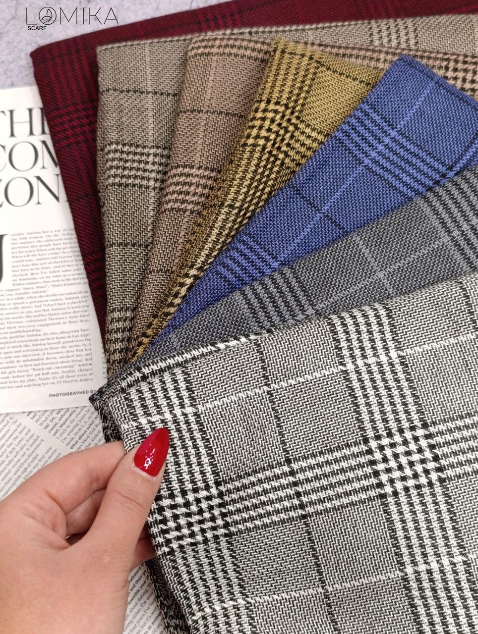 شال پاییزه پیچازی بسته7رنگی کد sc62 (عمده)