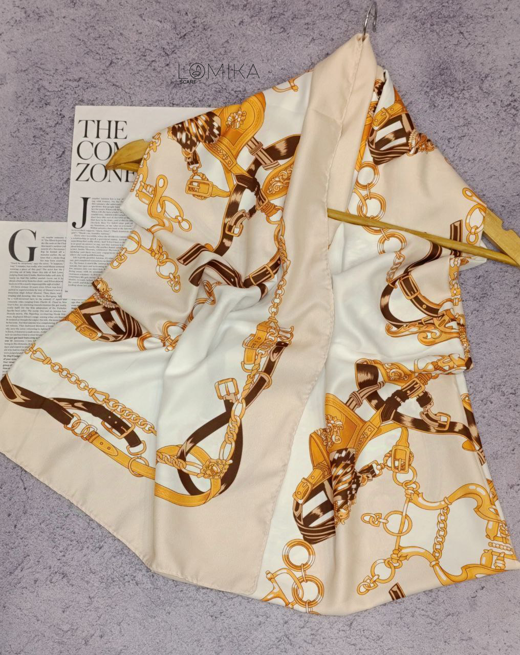 شال ابریشم توییل سری انتخابی کد sc70 (عمده)