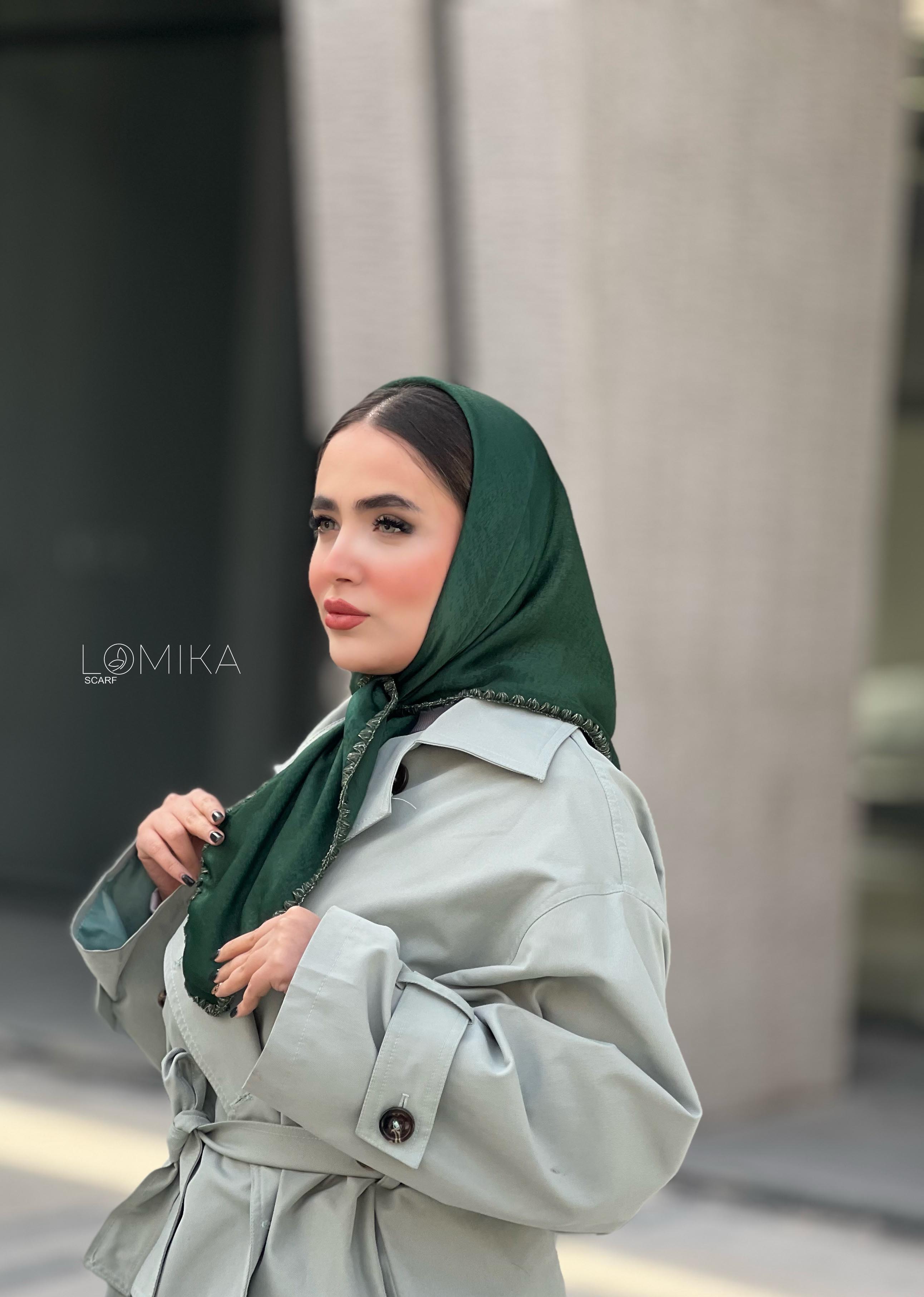 مینی اسکارف کوپرا دوربافت بسته9رنگی کد mm4 (عمده)