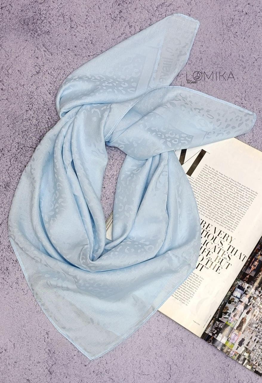 روسری ابریشم ترک طرح پلنگی بسته11رنگی  کد rm11 (عمده)