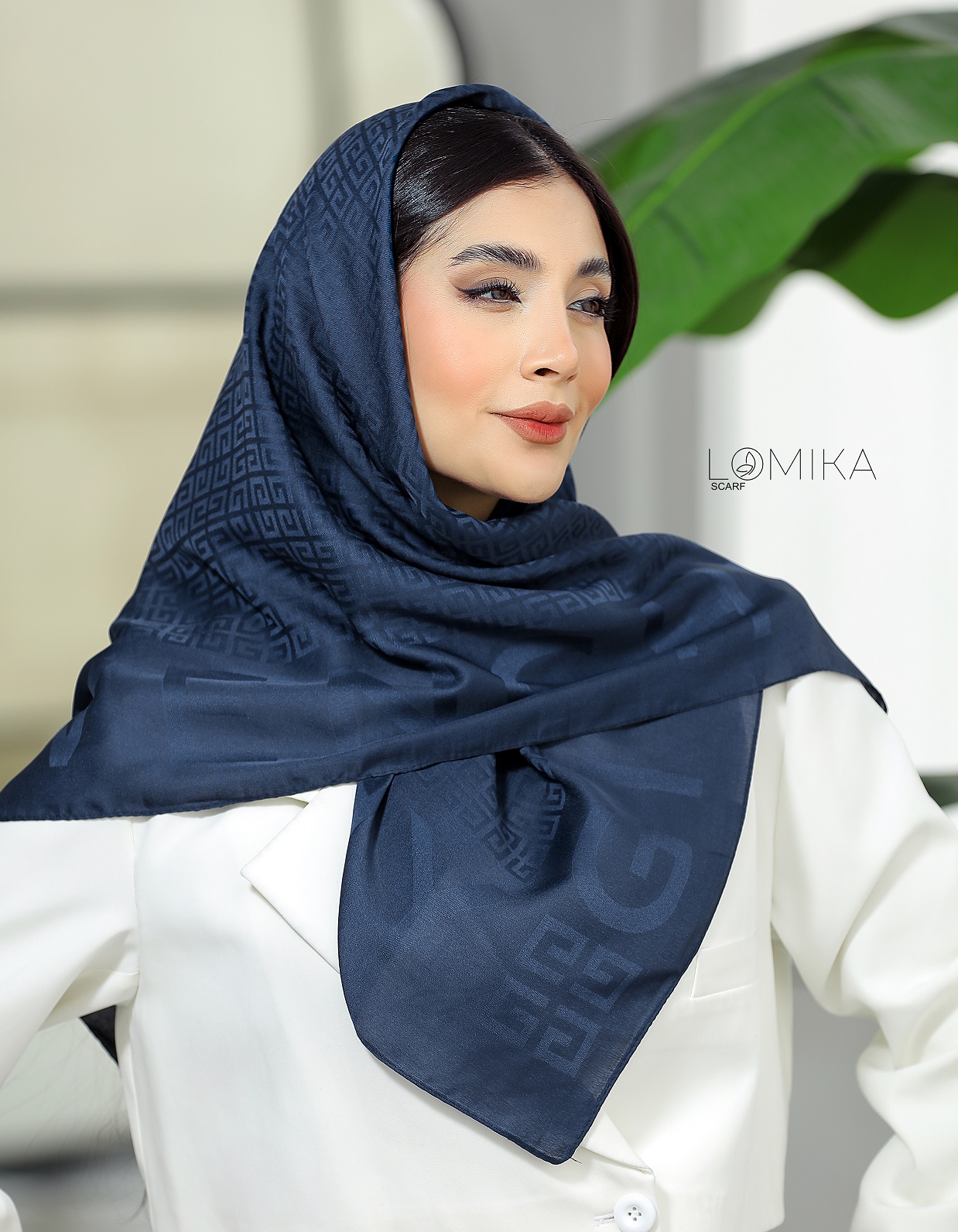 روسری ابریشم ترک طرح جی وانجی بسته11رنگی کد rm13 (عمده)