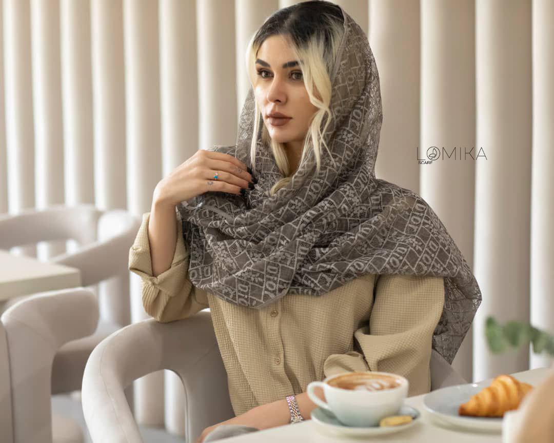 شال توری وارداتی بسته10رنگی کد sm49 (عمده)