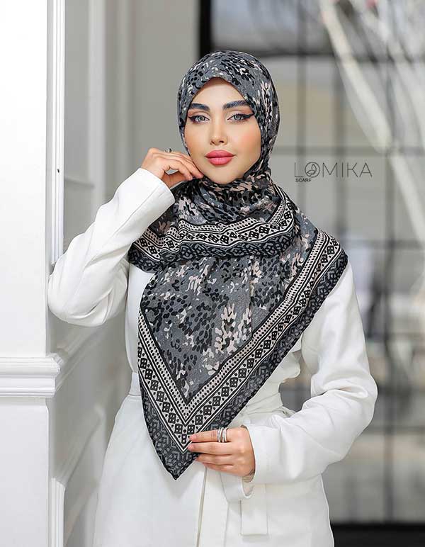 روسری چاپ خیس بسته6رنگی کد r102 (عمده)