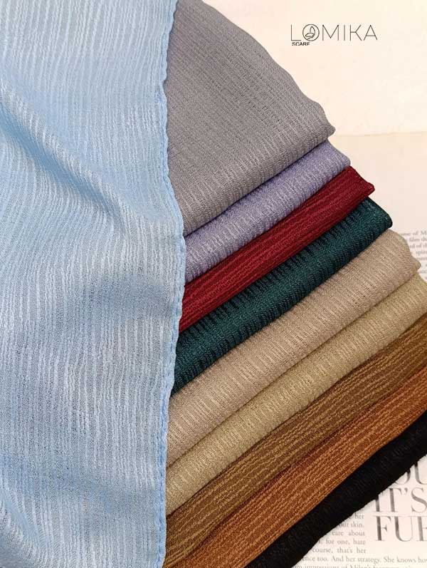 روسری درختی بسته10رنگی کد rs19 (عمده)